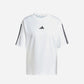 Adidas T-Shirt Boyfriend Essentials 3-Stripes white/black