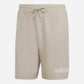 Adidas Short Essentials Linear Single Jersey Beige