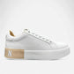 ICON Sneakers Donna BACK-LOGO White/Gold IC04750SD