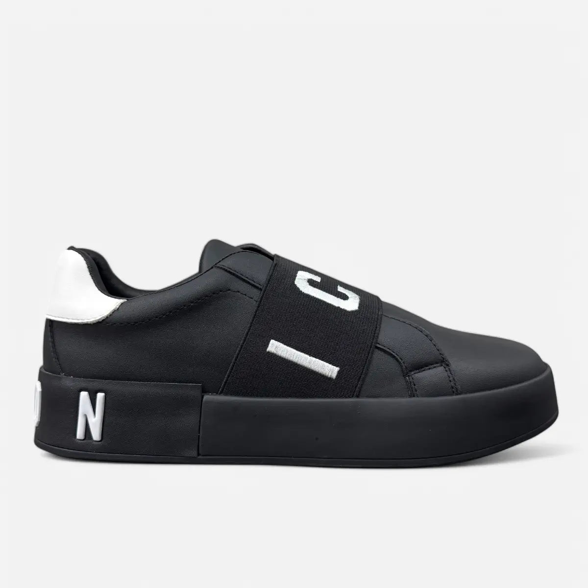 ICON sneakers Slip-On IC04743SU Black/White