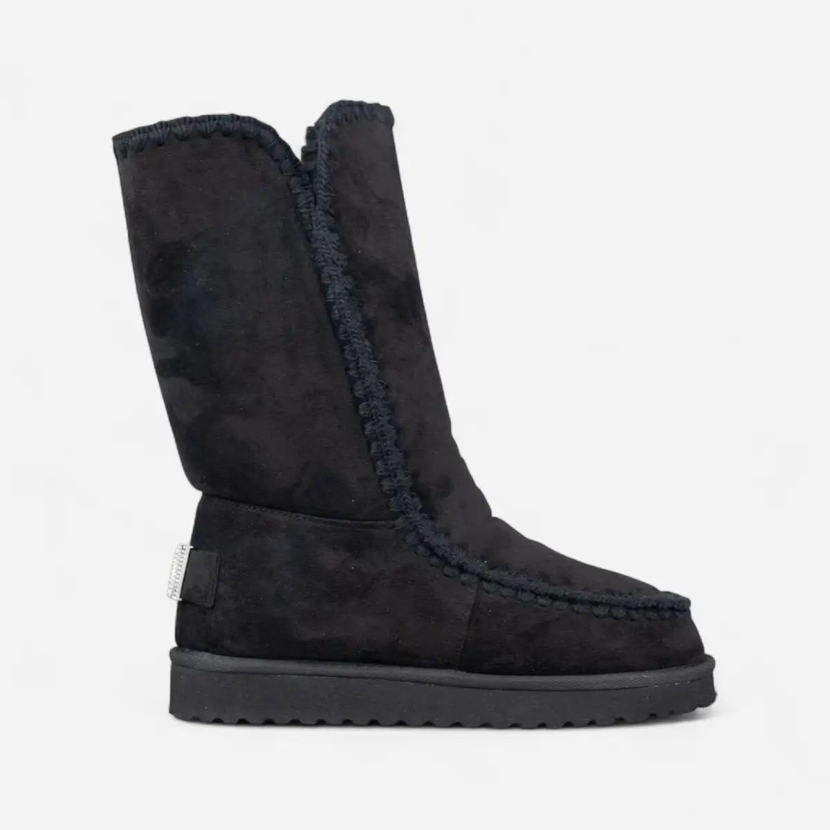 ICON Stivale Alto Pelliccia Nero IC04411SD