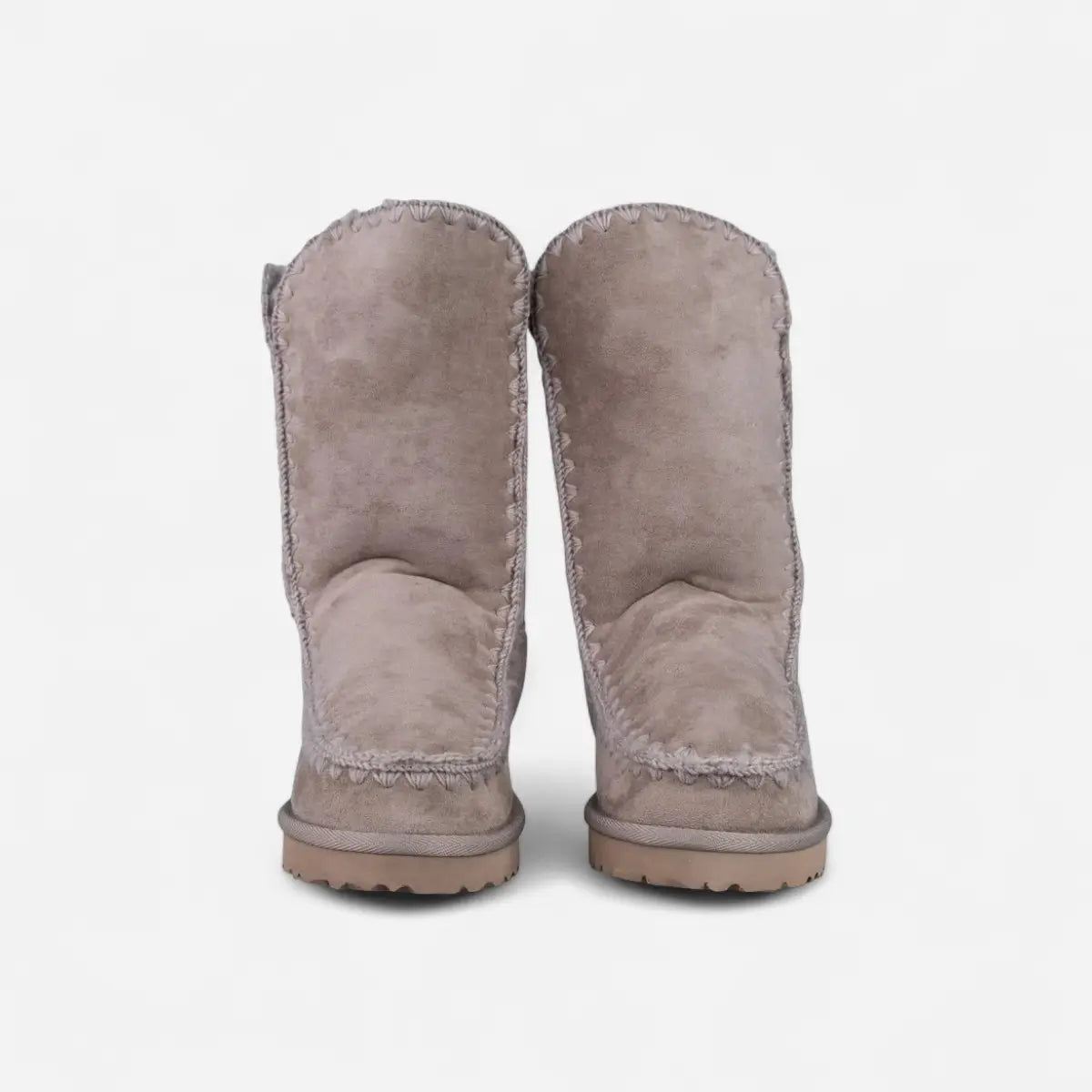 ICON Stivale Alto Pelliccia Tortora IC04411SD