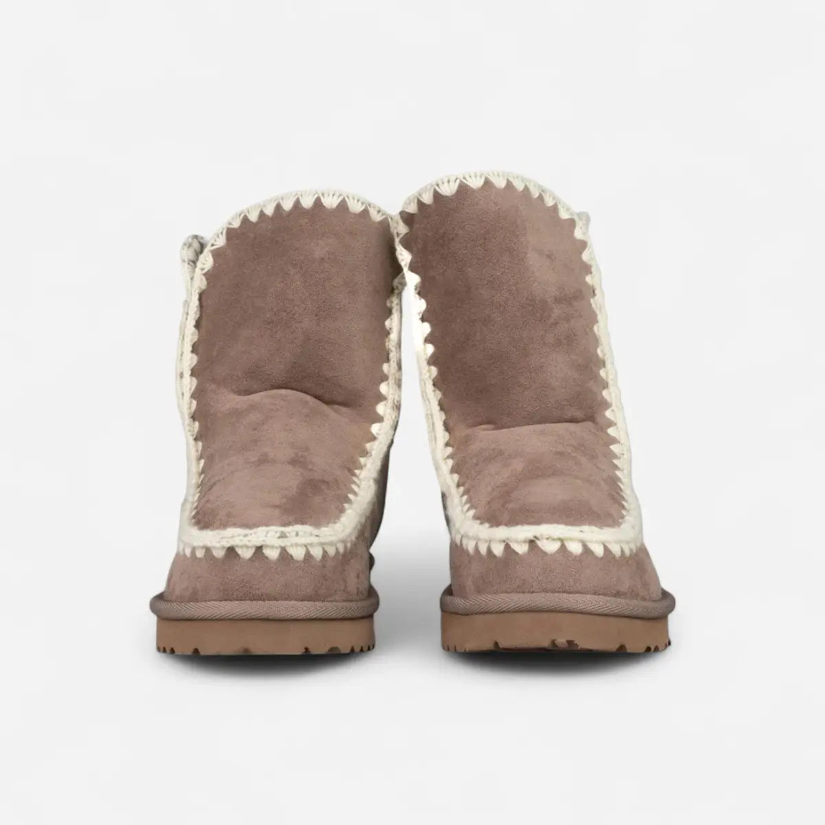 ICON Stivaletto Mid Pelliccia Tortora IC04412SD