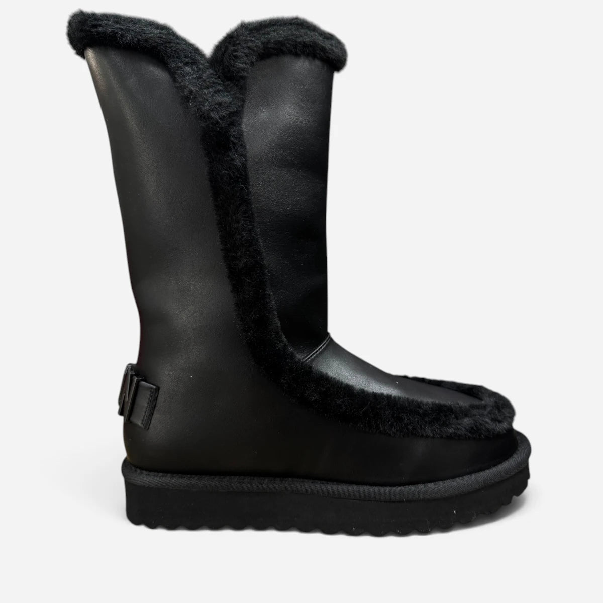 ICON Stivale Alto Pelliccia Eco-pelle Nero IC7104SD/FUR