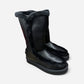 ICON Stivale Alto Pelliccia Eco-pelle Nero IC7104SD/FUR