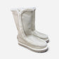 ICON Stivale Alto Pelliccia Eco-pelle Panna IC7104SD/FUR