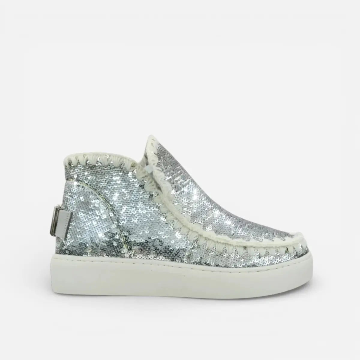 ICON Stivaletto Glitter Argento IC05848SD