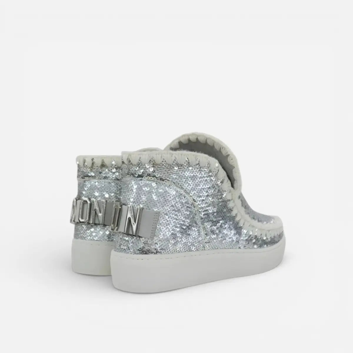 ICON Stivaletto Glitter Argento IC05848SD