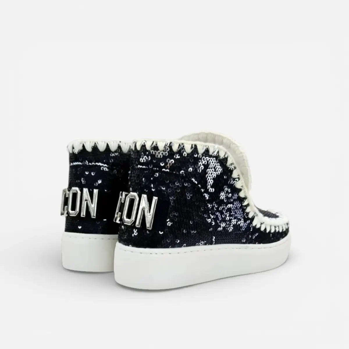 ICON Stivaletto Glitter Black IC05848SD
