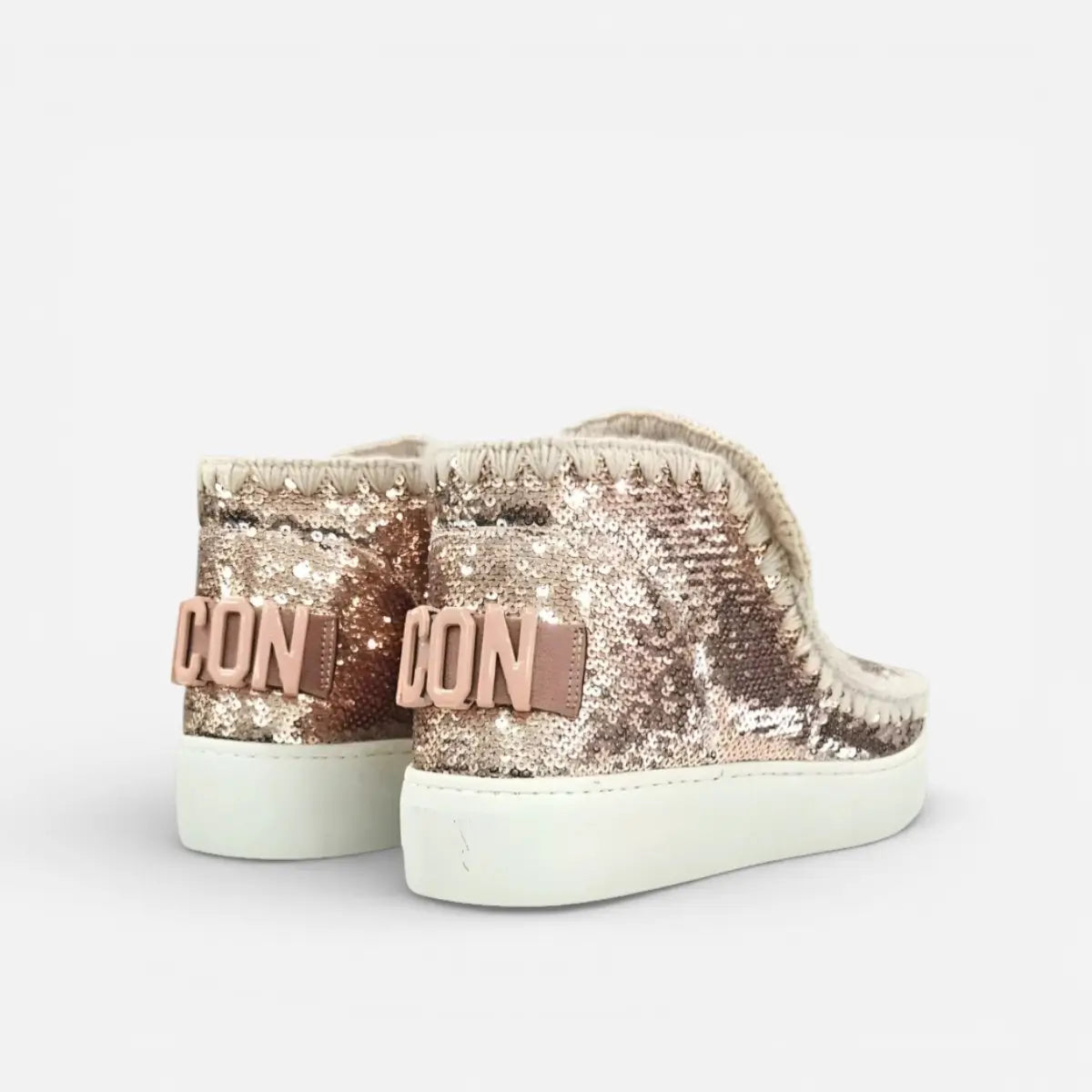 ICON Stivaletto Glitter Rosa IC05848SD