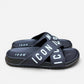 ICON ciabatte uomo Cross Logo Black & White IC05712TU