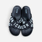 ICON ciabatte uomo Cross Logo Black & White IC05712TU