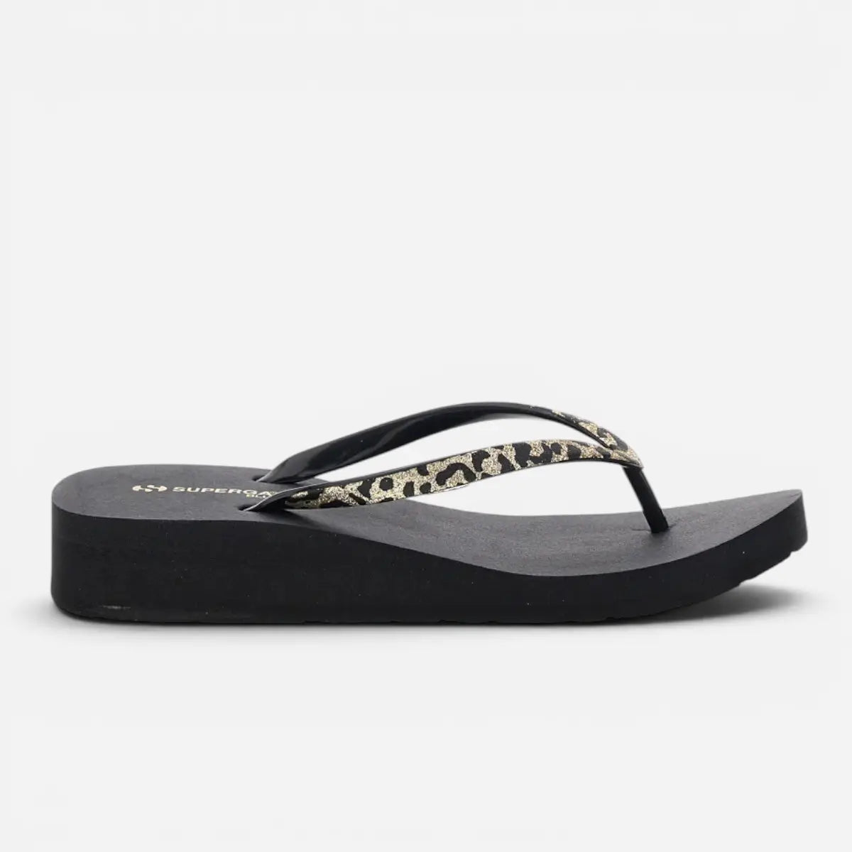 Superga ciabatte donna infradito Platform Animalier S24T203