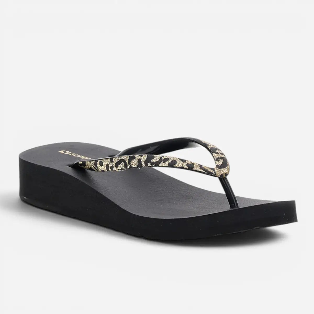 Superga ciabatte donna infradito Platform Animalier S24T203