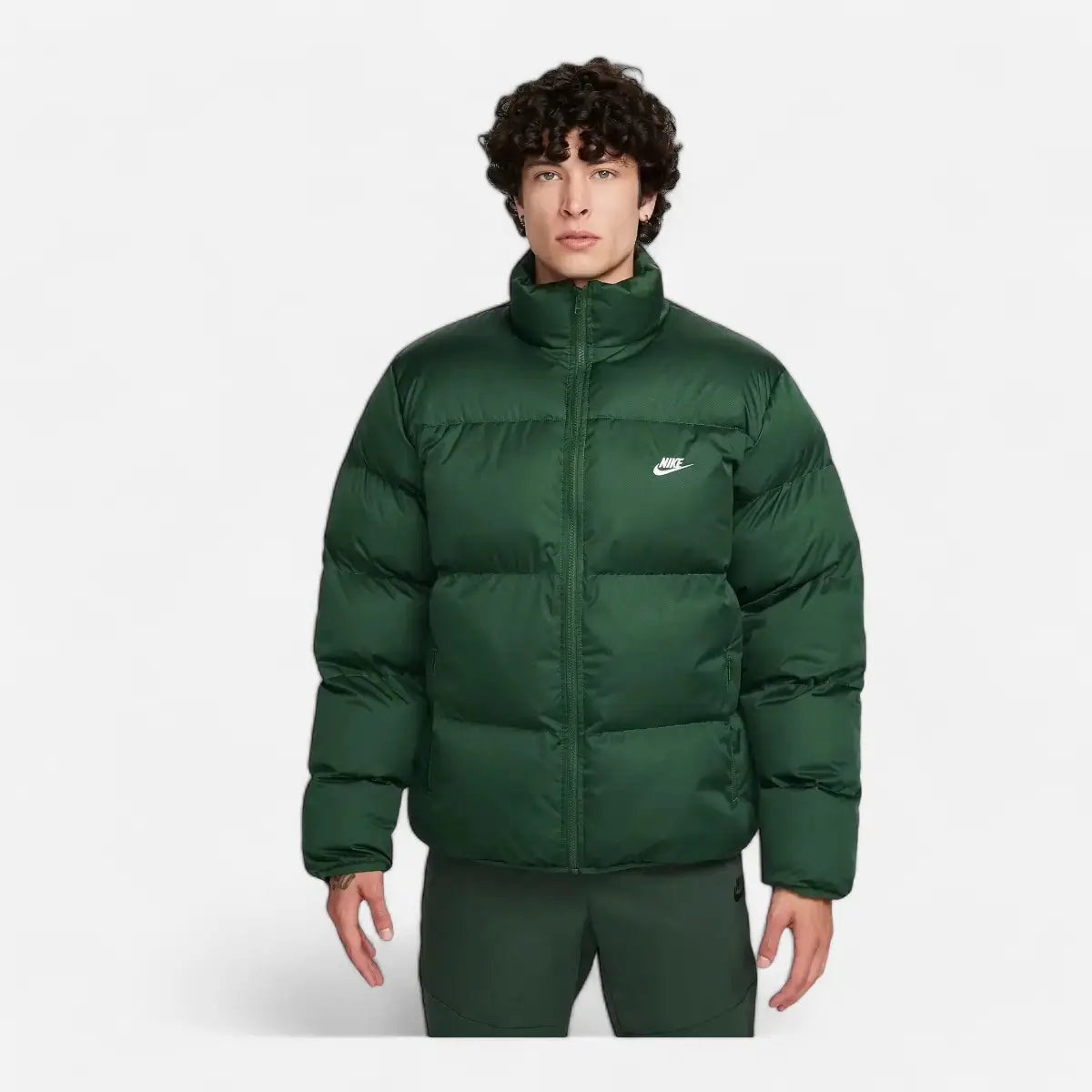 Nike giacca puffer Sportswear green