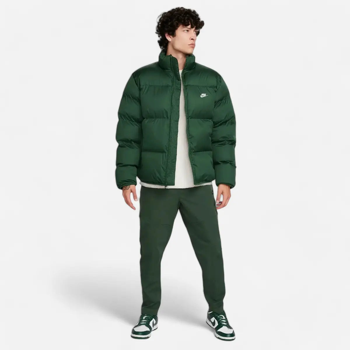 Nike giacca puffer Sportswear green