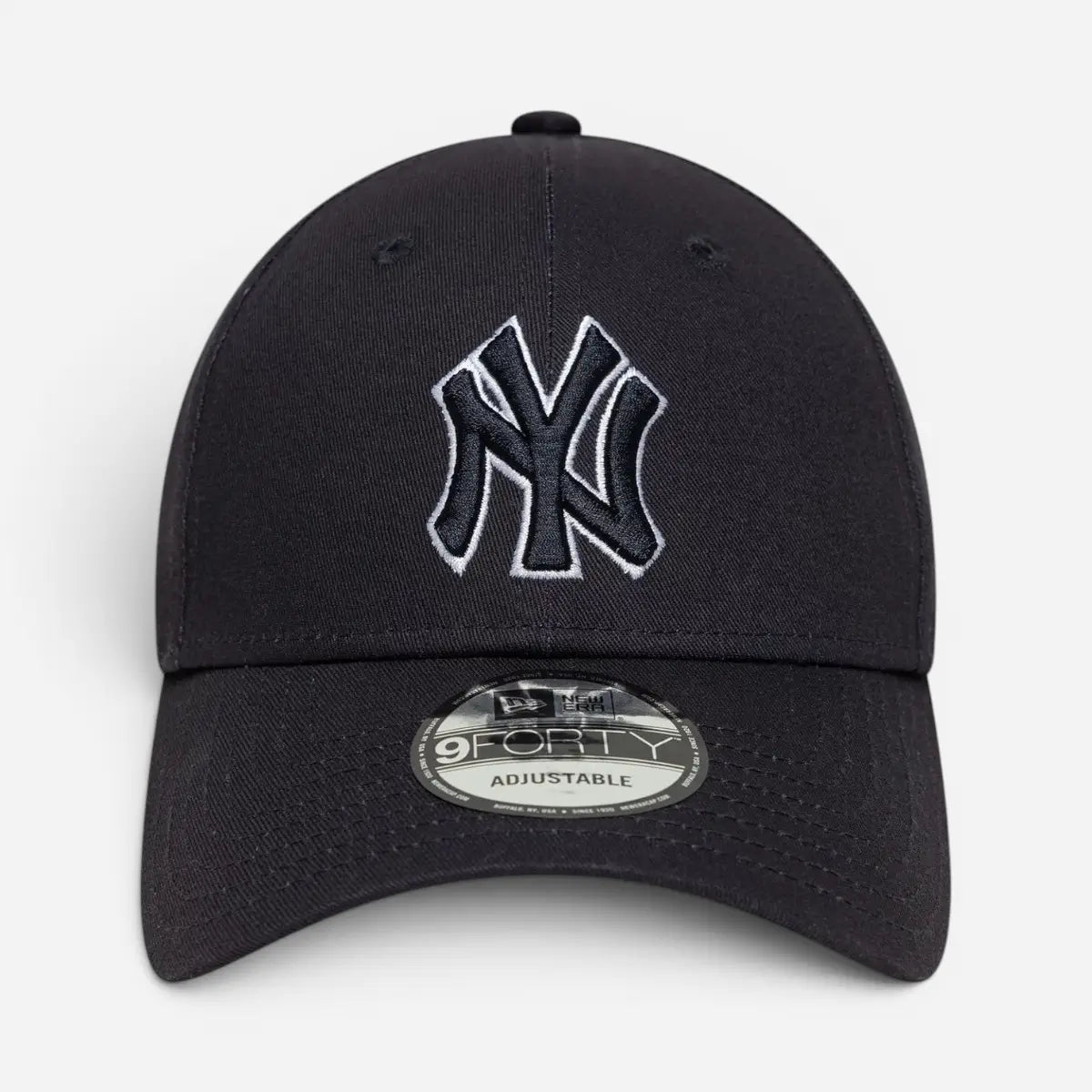 New Era Cappellino 9FORTY Regolabile New York Yankees MLB Outline Blu Navy