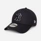 New Era Cappellino 9FORTY Regolabile New York Yankees MLB Outline Blu Navy