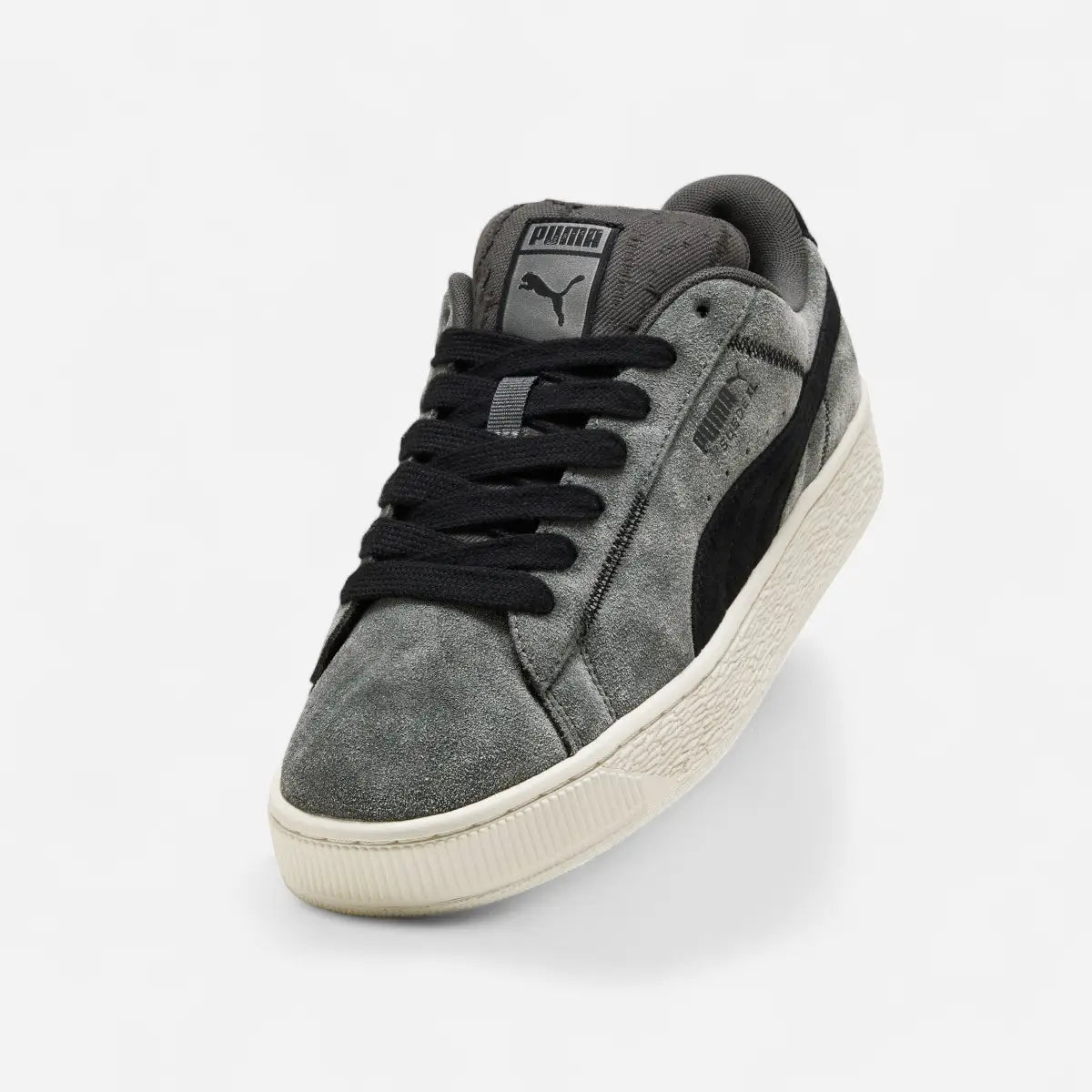 Puma Suede XL Thrive and Triumph Vapor Gray