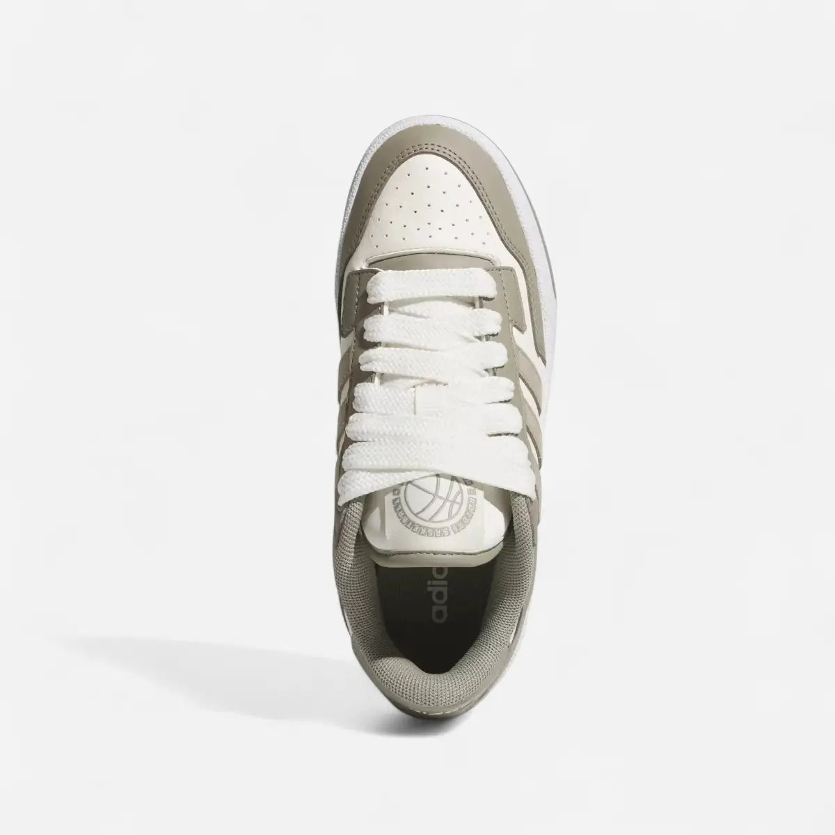Adidas Rapid Court Low J Silver Pebble