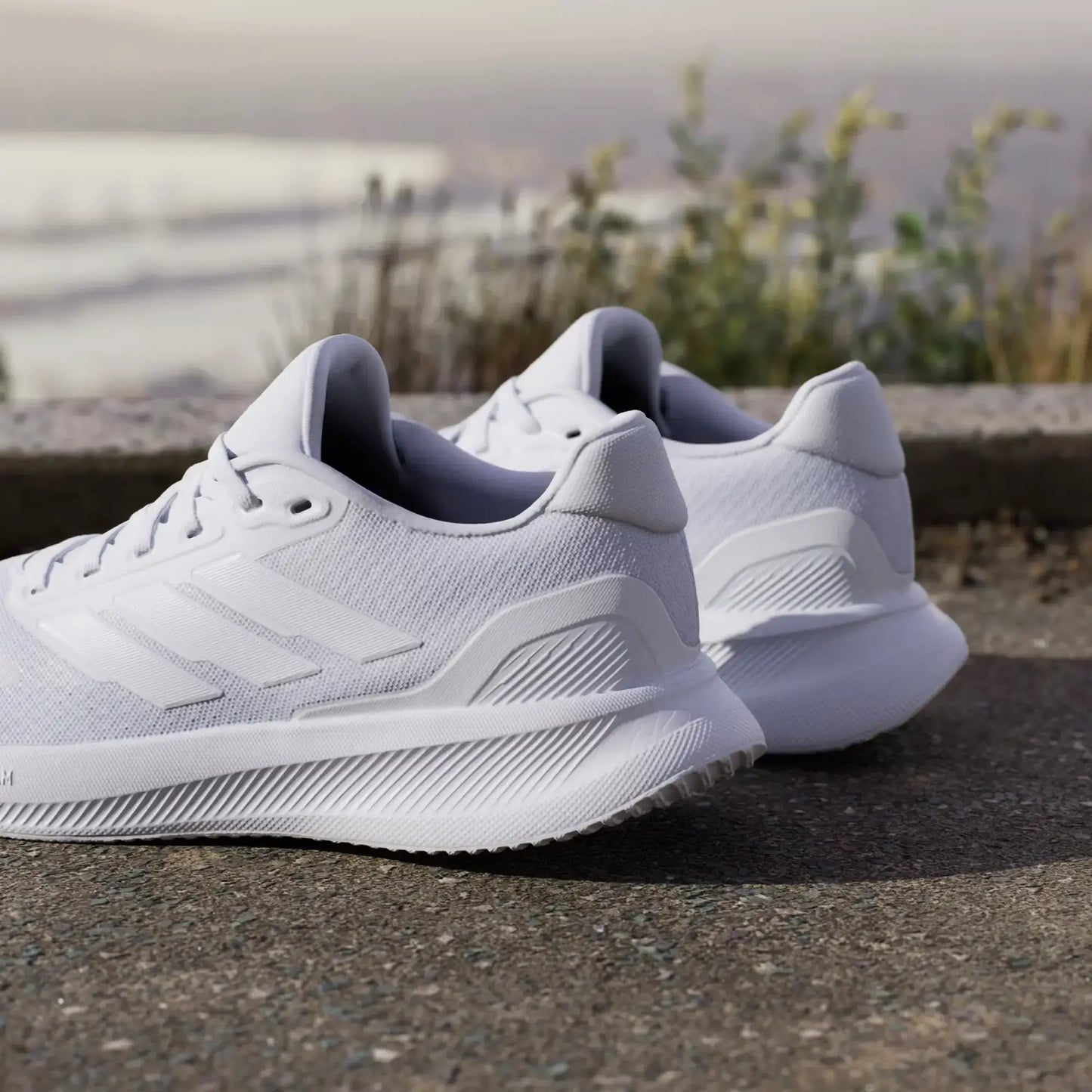 Adidas RUNFALCON 5 J Total White