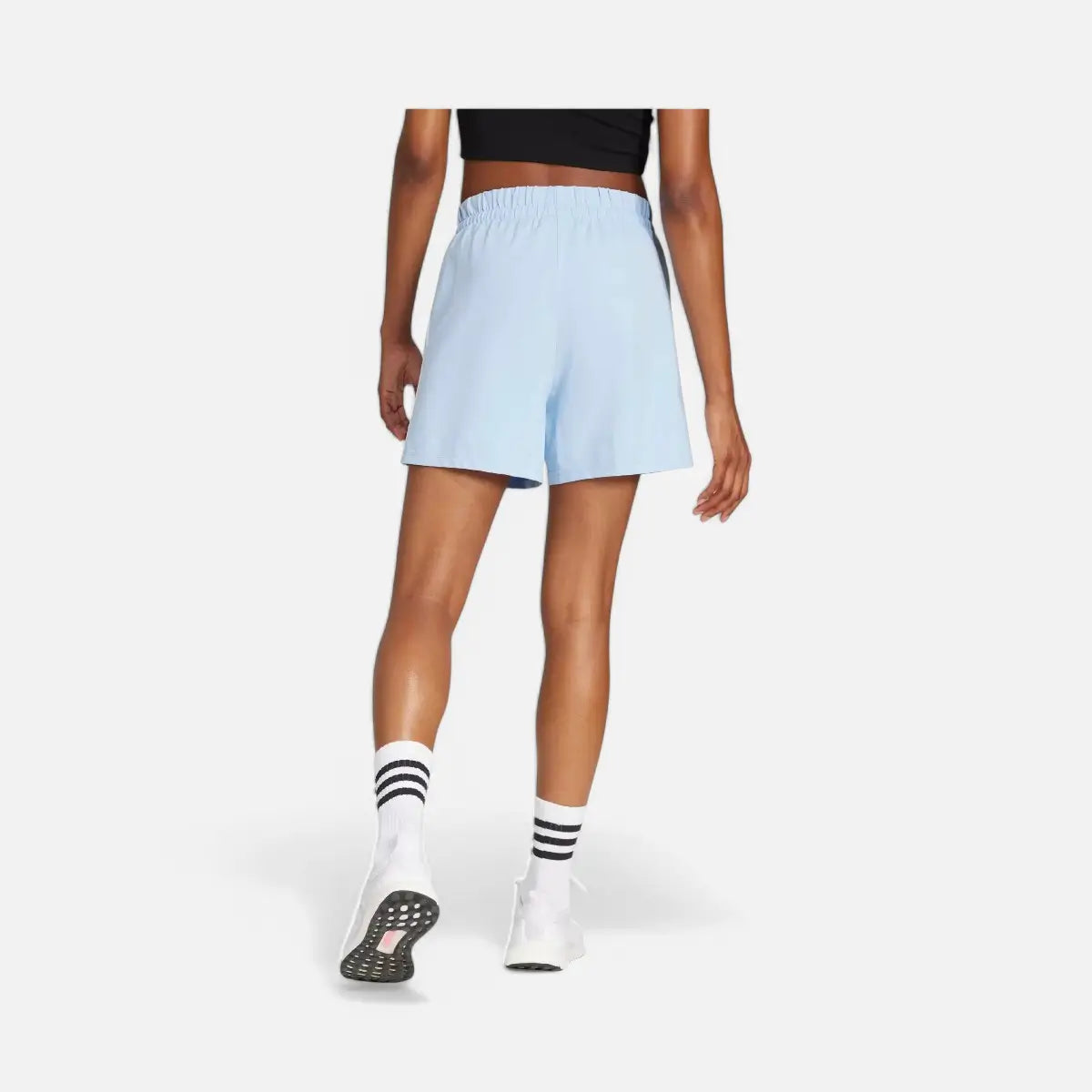 Adidas Short Essentials 3-Stripes Cotton Glow Blue