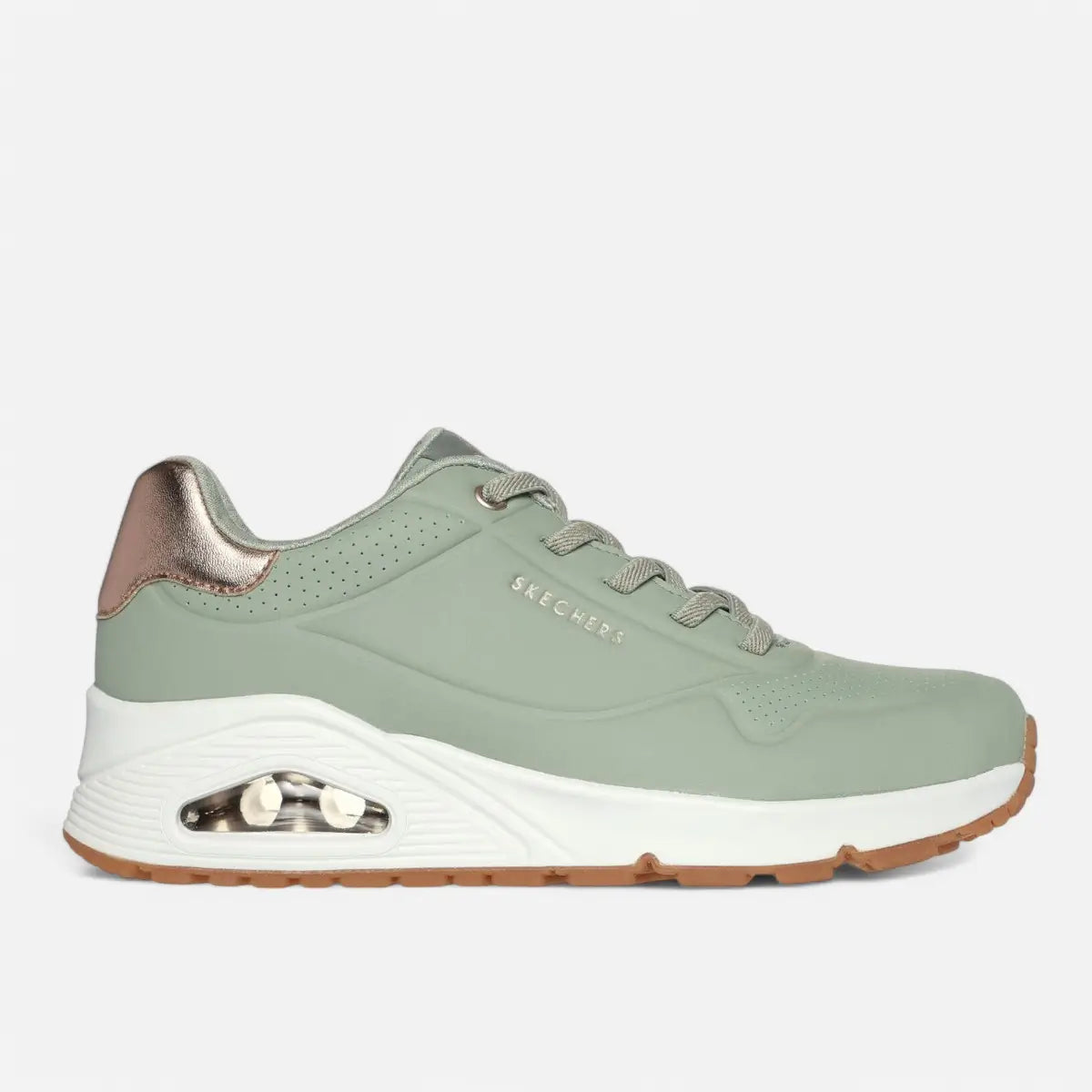 Skechers Uno - Shimmer Away Sage