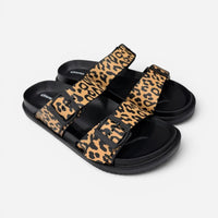 Superga ciabatte donna Doppia Fibbia Leopard S87Y836