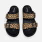 Superga ciabatte donna Doppia Fibbia Leopard S87Y836