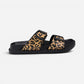 Superga ciabatte donna Doppia Fibbia Leopard S87Y836