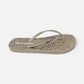 Superga ciabatte donna infradito Animalier Oro S24T603