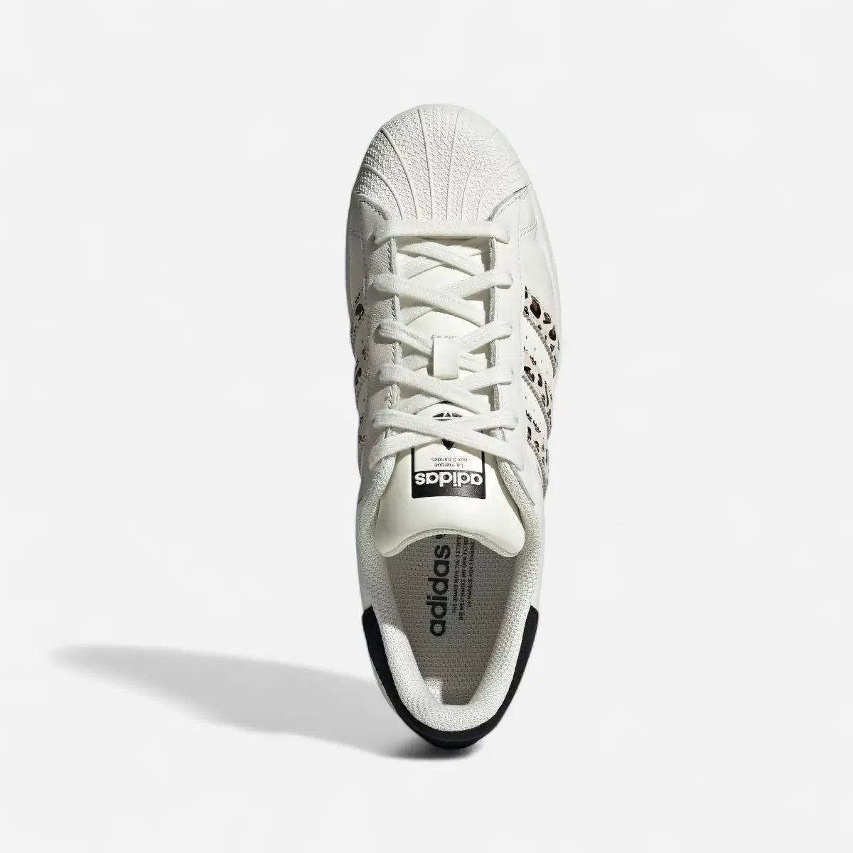 Adidas Superstar White Leopard