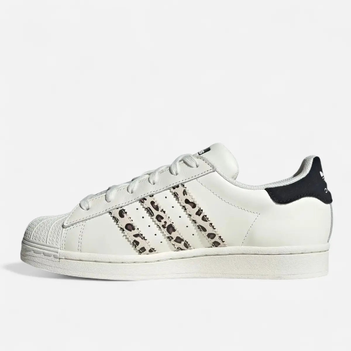 Adidas Superstar White Leopard