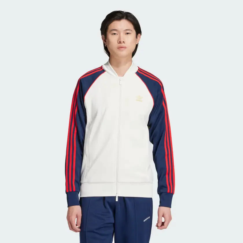Adidas Tuta Adicolor Classic SST White/Indigo