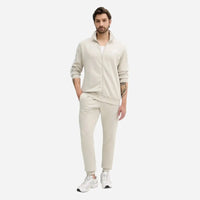 Adidas Tuta Tuta Sportswear Basic 3-Stripes Fleece Beige