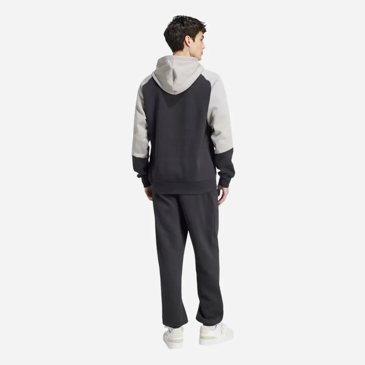 Adidas Tuta Sportswear Fleece Colorblock Black/Grey