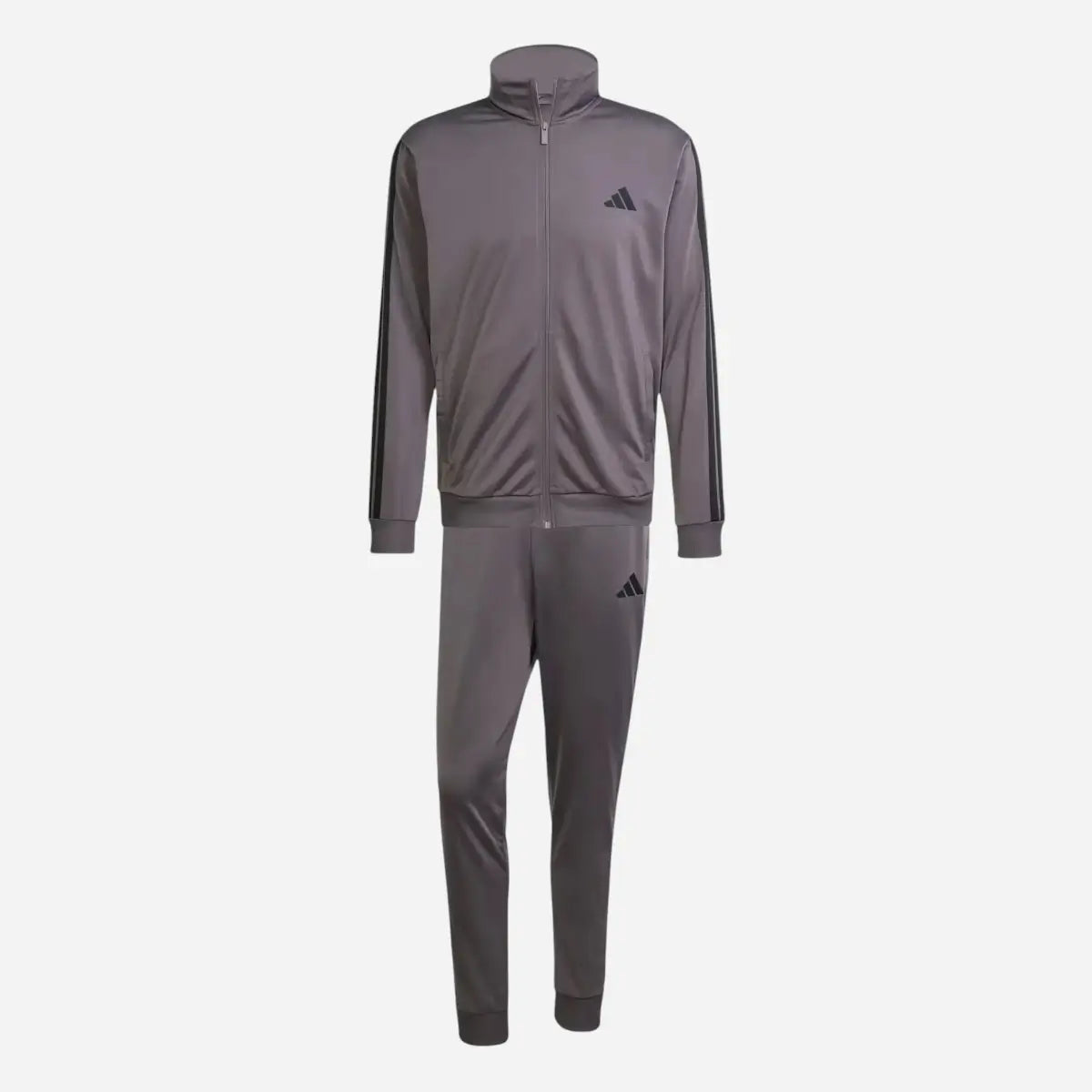 Adidas Tuta Sportswear Basic 3-Stripes Tricot Grey Strata
