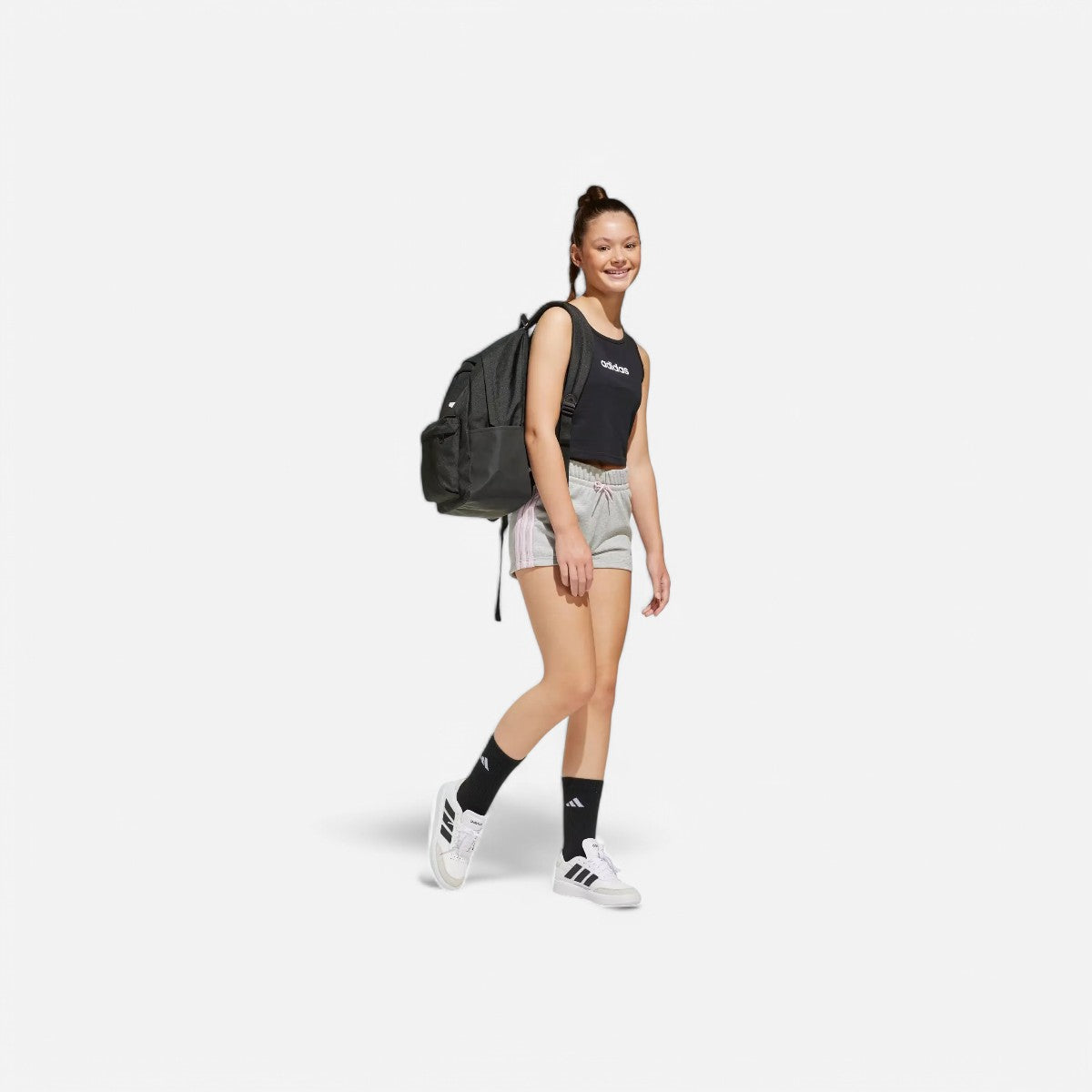 Adidas zaino Classic 3 Bar Logo Backpack black