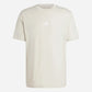 Adidas T-shirt Essentials Small Logo Single Jersey Tee Beige