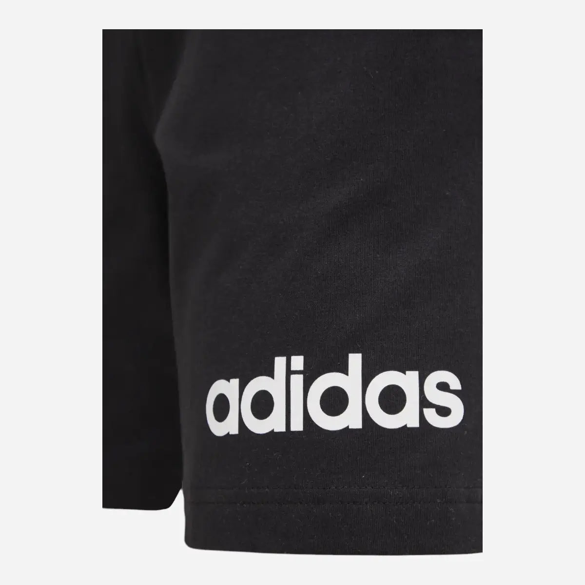 Adidas Short Essentials Linear Single Jersey Black
