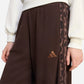 Adidas Tuta Completo Donna Seasonal 3 Stripes Animalier Coffee