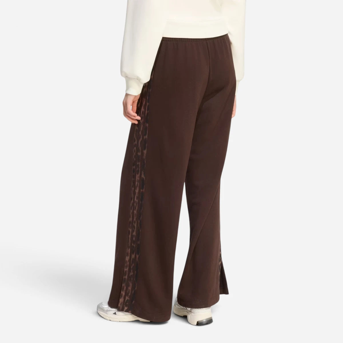 Adidas Tuta Completo Donna Seasonal 3 Stripes Animalier Coffee