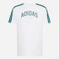 Adidas T-shirt Codes Collegiate Linear Graphic white / green