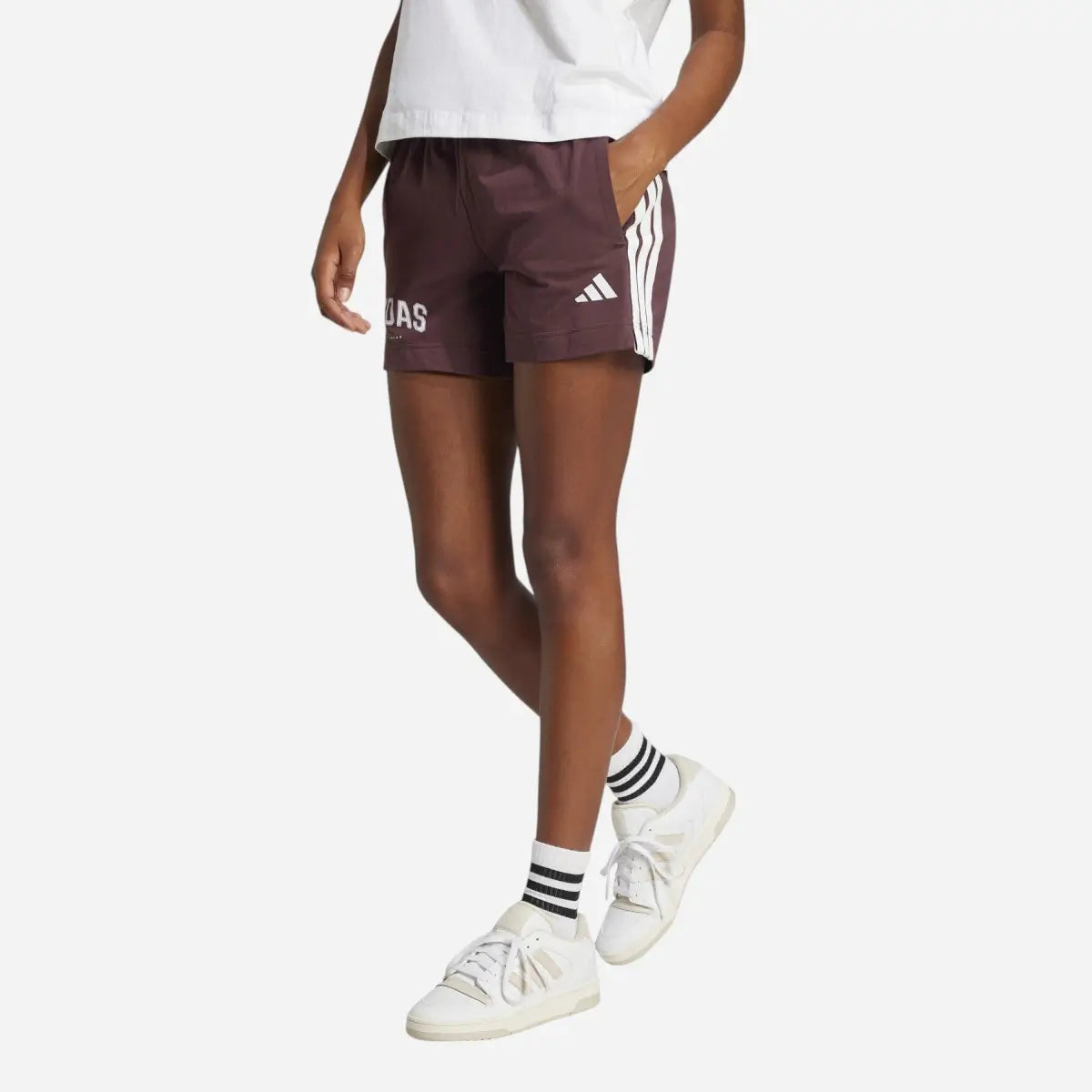 Adidas Short Lounge Bordeaux