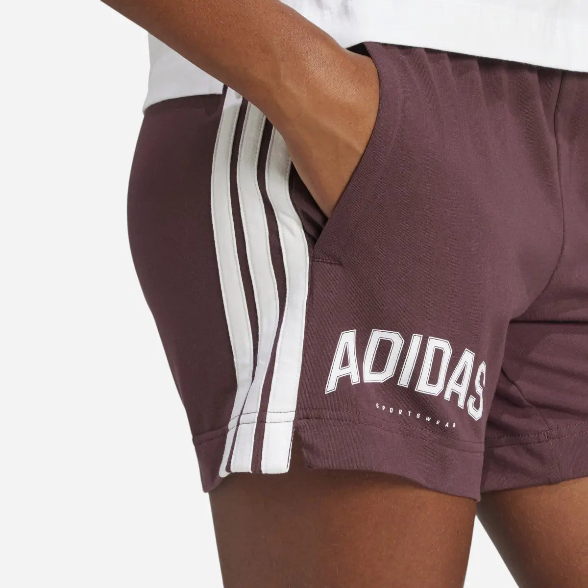 Adidas Short Lounge Bordeaux