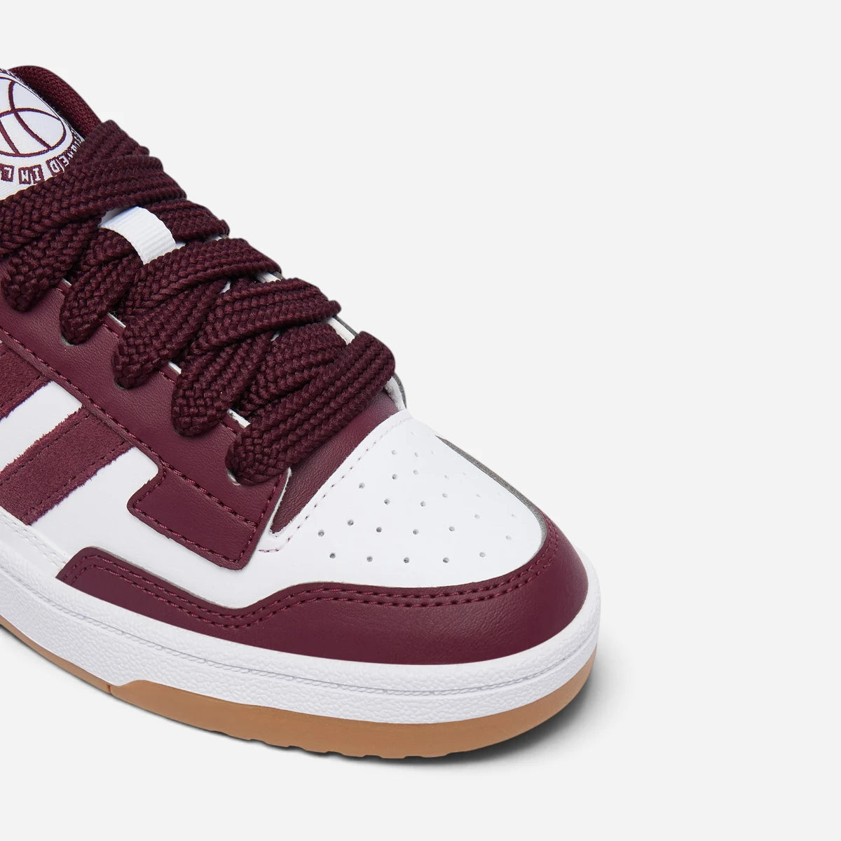 Adidas Rapid Court Low J Bordeaux