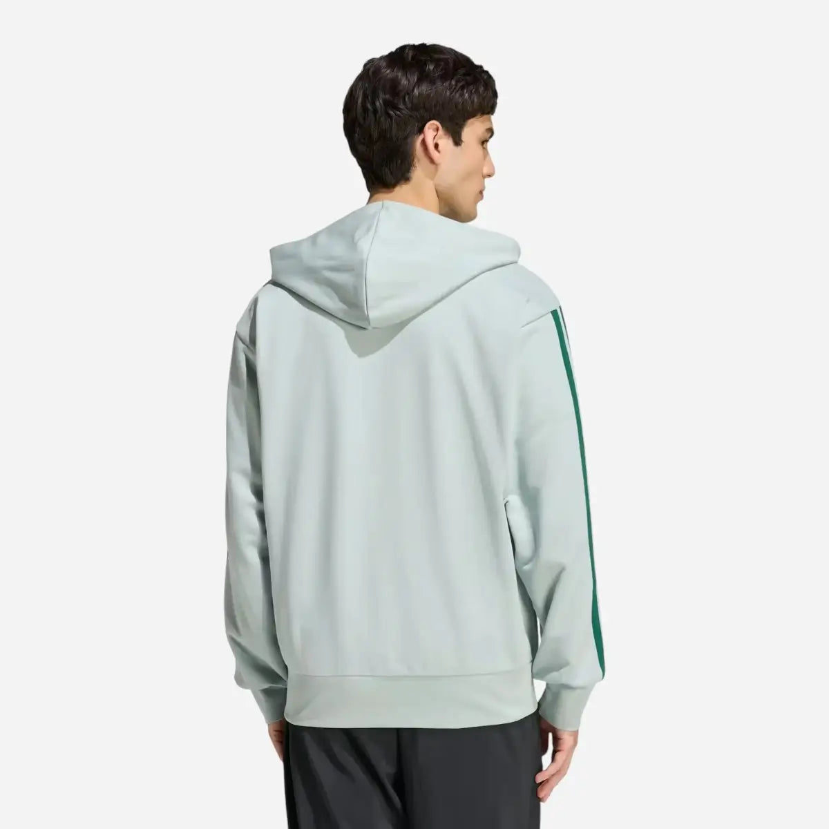 Adidas Tuta Sportswear Basic 3-Stripes Essentials French Wonder Sage/Collegiate Green