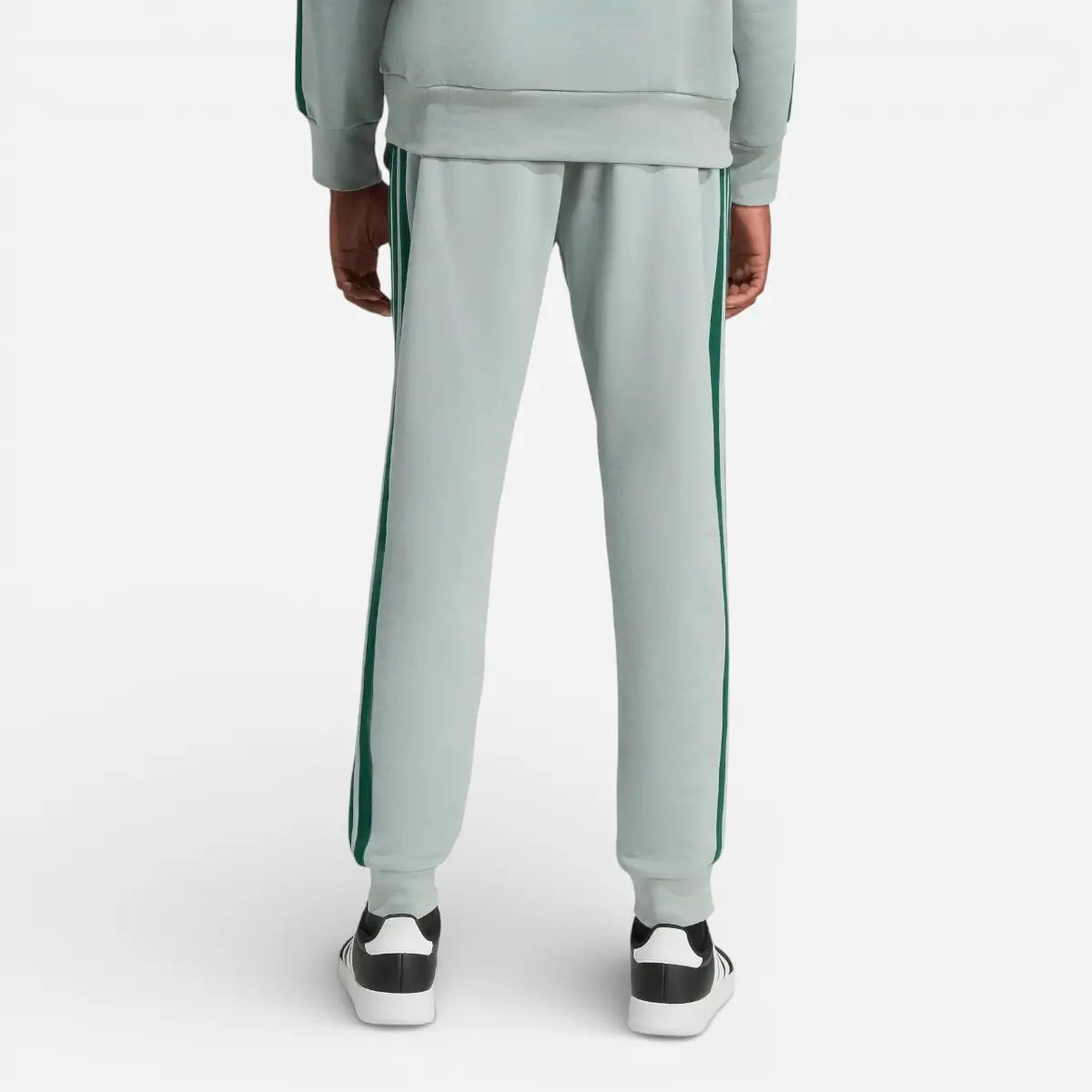 Adidas Tuta Sportswear Basic 3-Stripes Essentials French Wonder Sage/Collegiate Green