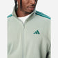Adidas Tuta Uomo 3 Stripes Fleece Light Green