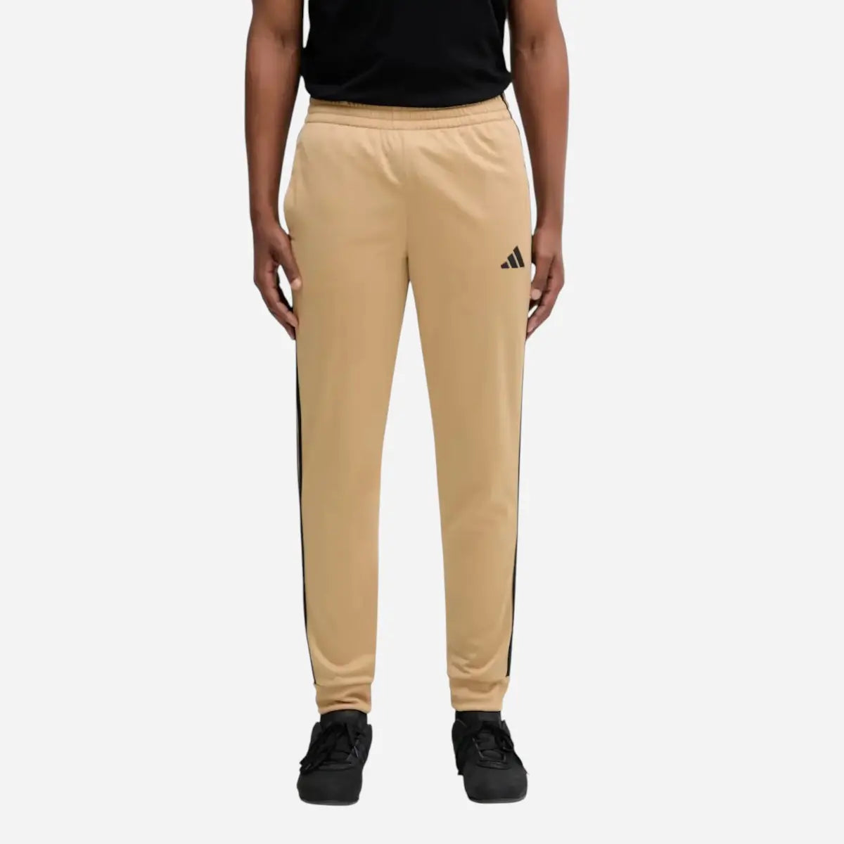 Adidas Tuta Sportswear Basic 3-Stripes Tricot Beige